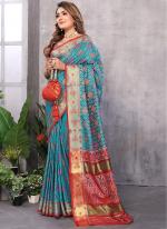 Patola Silk Multi Colour Traditional Wear Weaving Saree